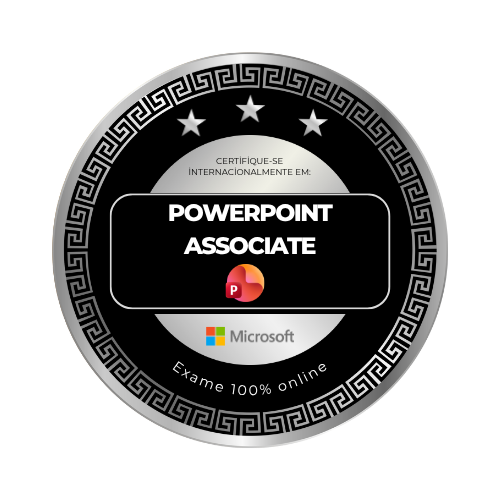 Certificado Especialista em Microsoft Office: Associado em PowerPoint (Aplicativos Microsoft 365)